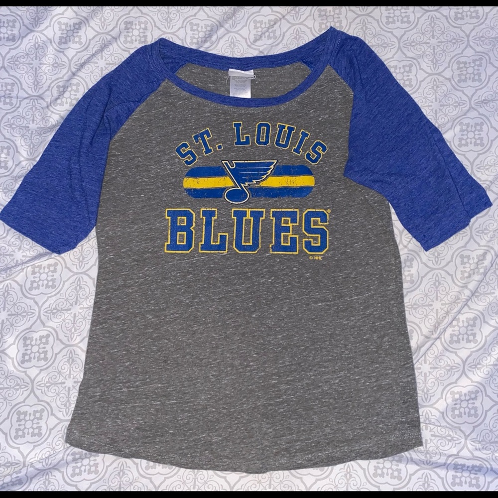 Blues 3/4 Sleeve Top